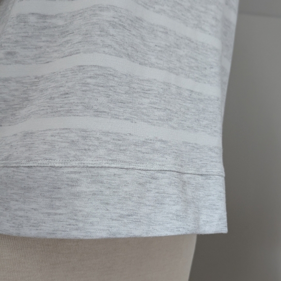 Danskin Cozy Striped Long Sleeve Top - Picture 9 of 11